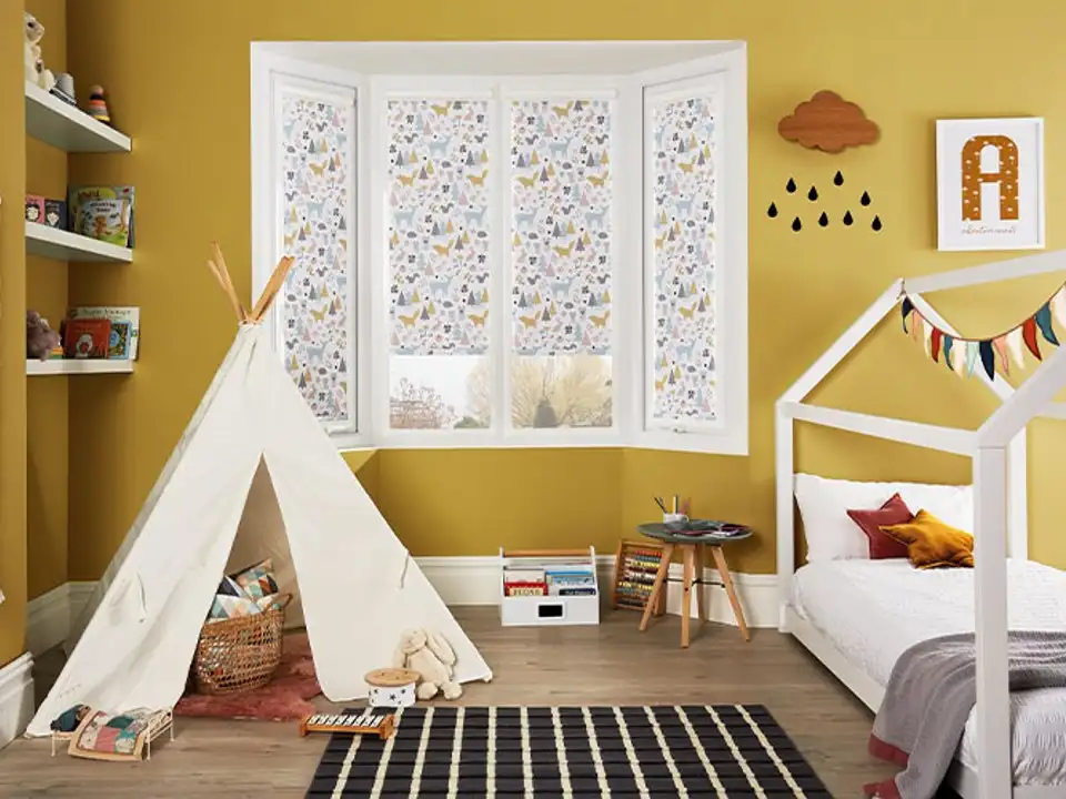 Children’s Rooms blinds and curtains by New Dawn