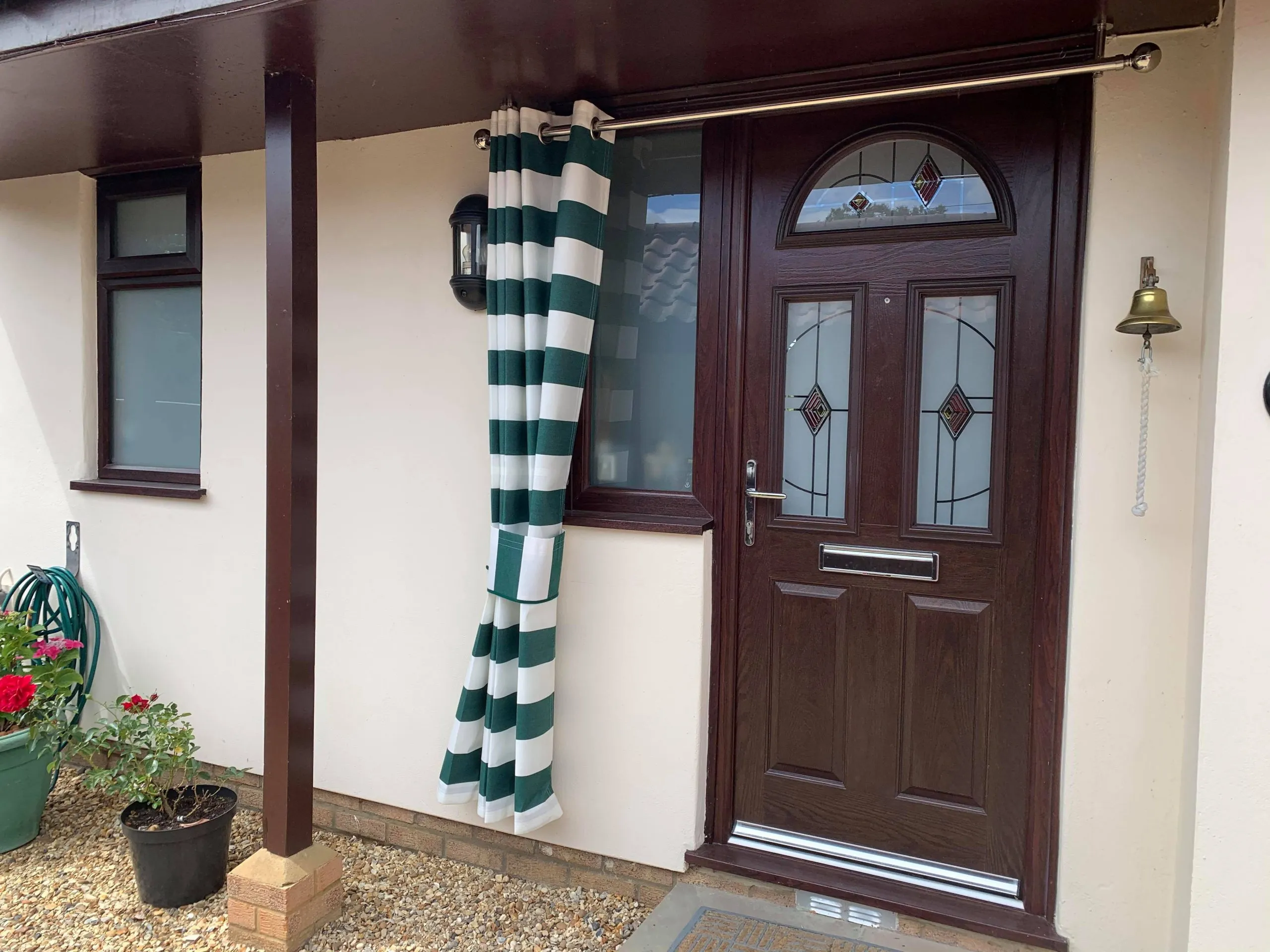 The Great Outdoors window dressings