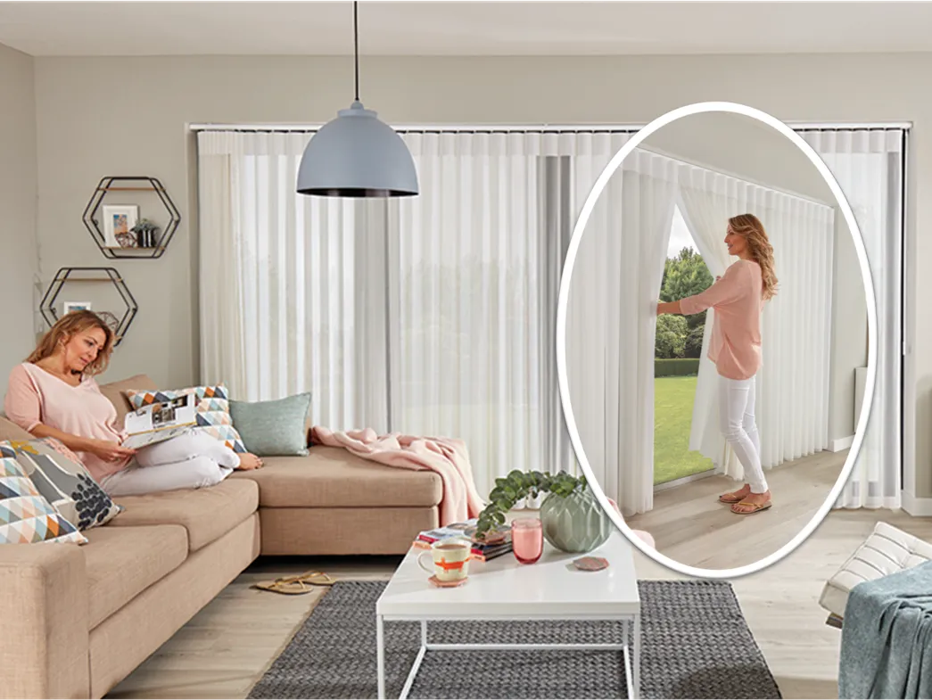 Allusion Blinds installation example 1