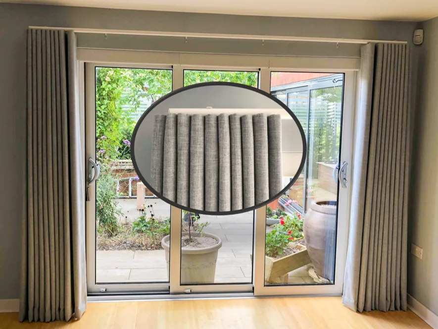 Made to Measure Curtains installation example 1