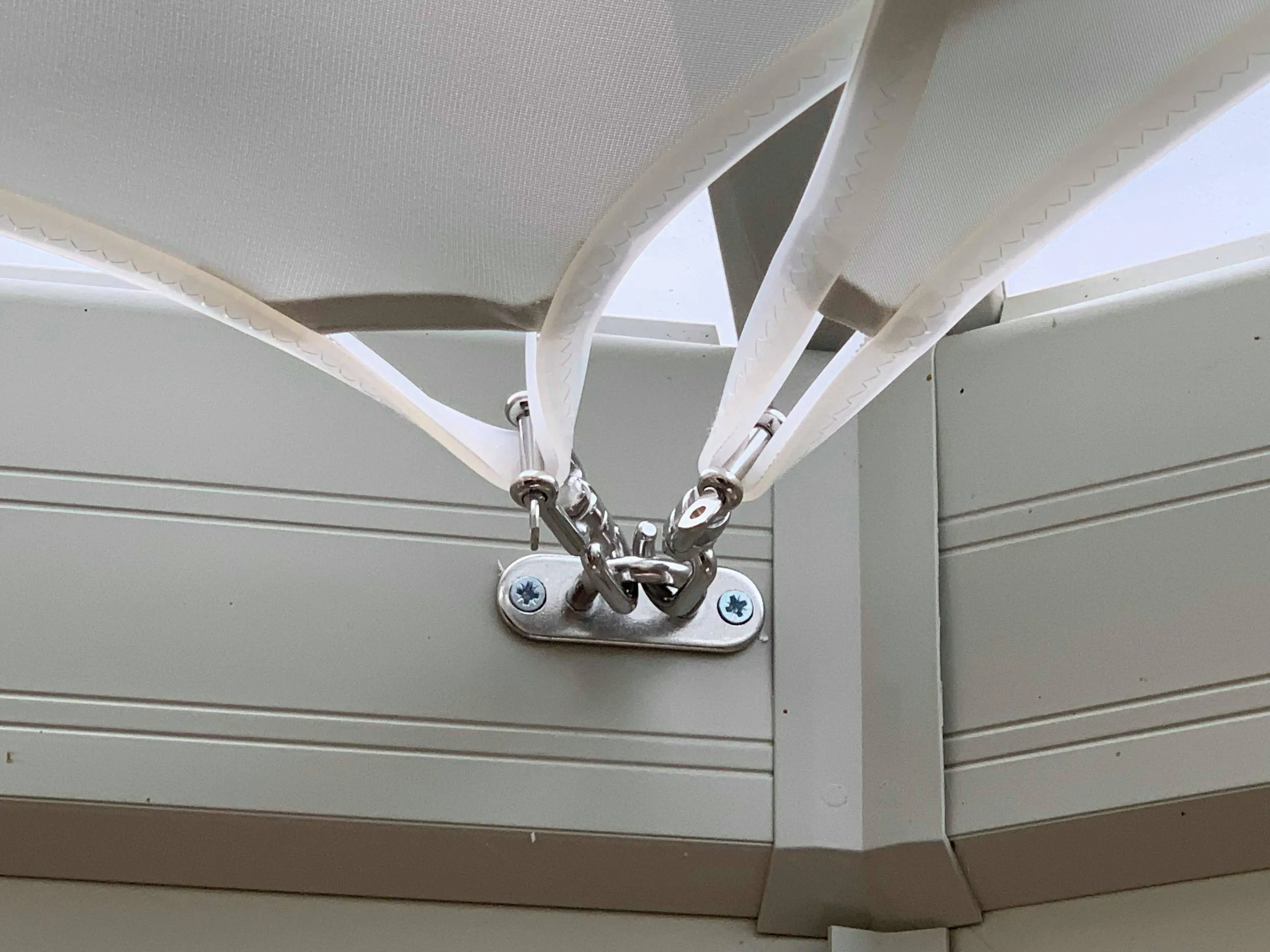 Sail Blinds installation example 1