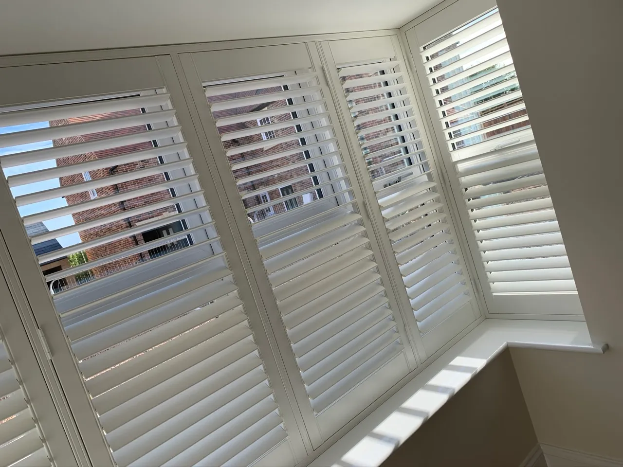 Shutters installation example 2