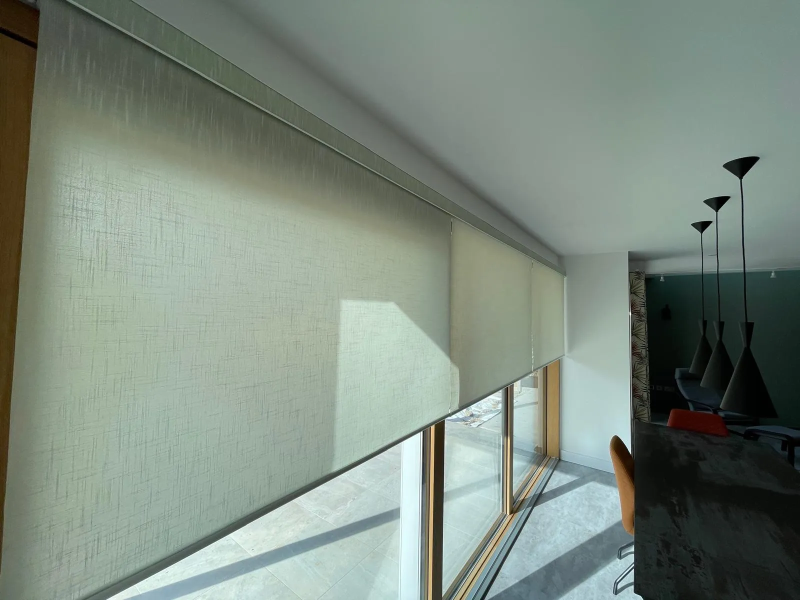 Roller Blinds installation example 2