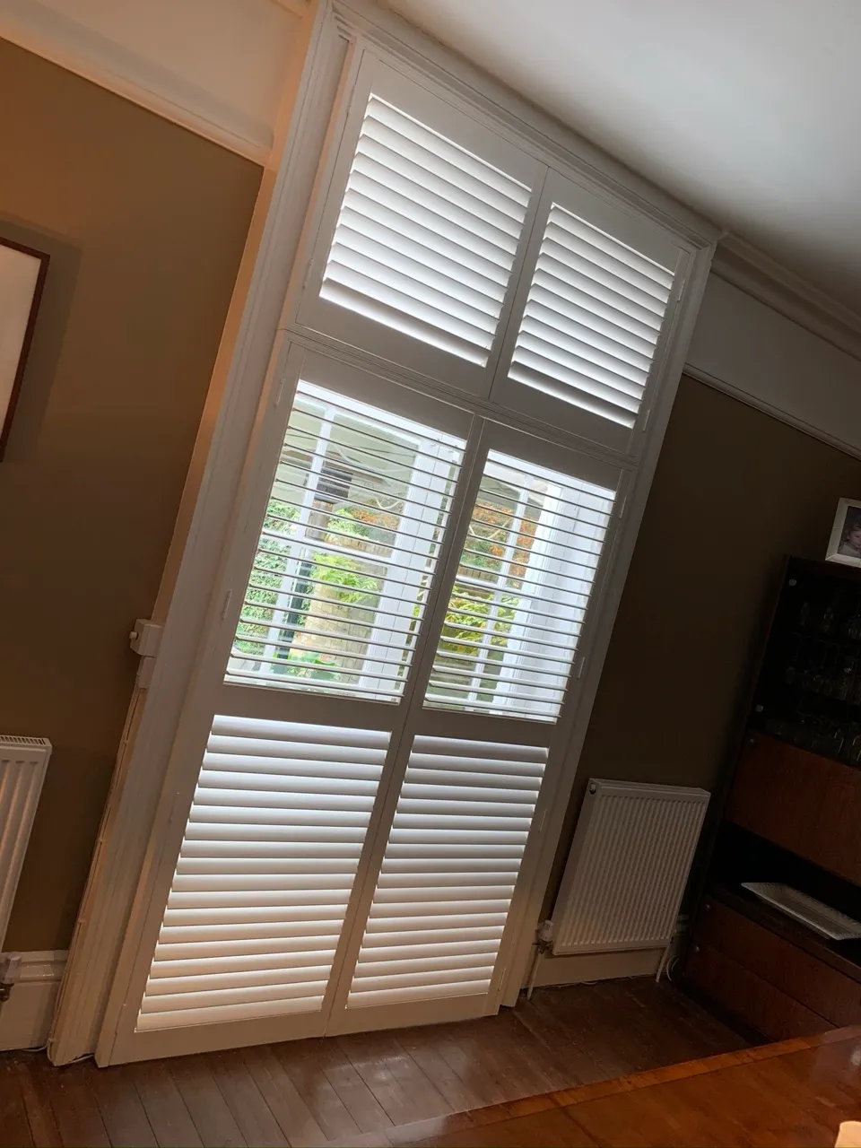 Shutters installation example 3