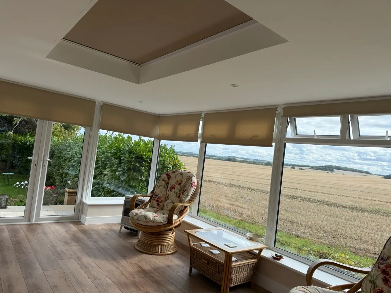 Skylight Blinds installation example 3