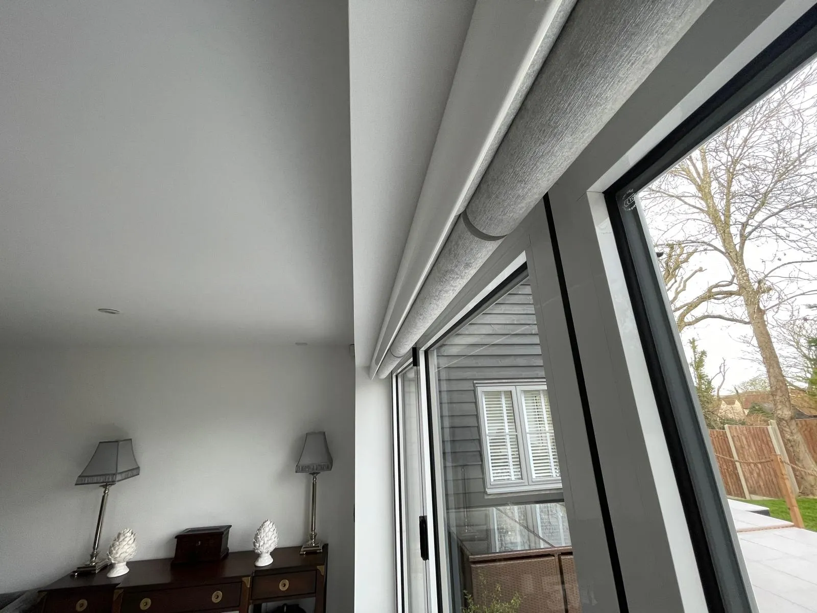 Roller Blinds installation example 3