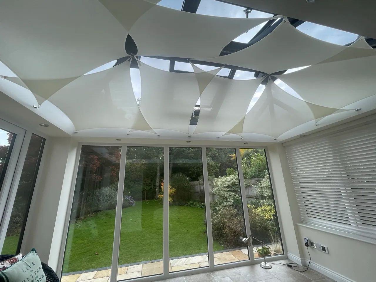 Sail Blinds installation example 3
