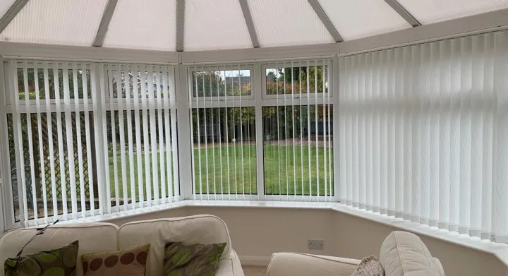 Vertical Blinds installation example 4