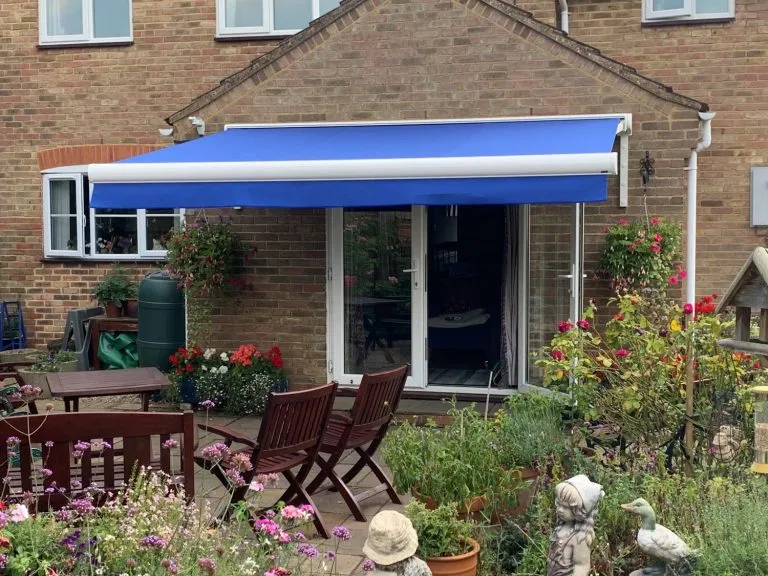 Awnings installation example 4