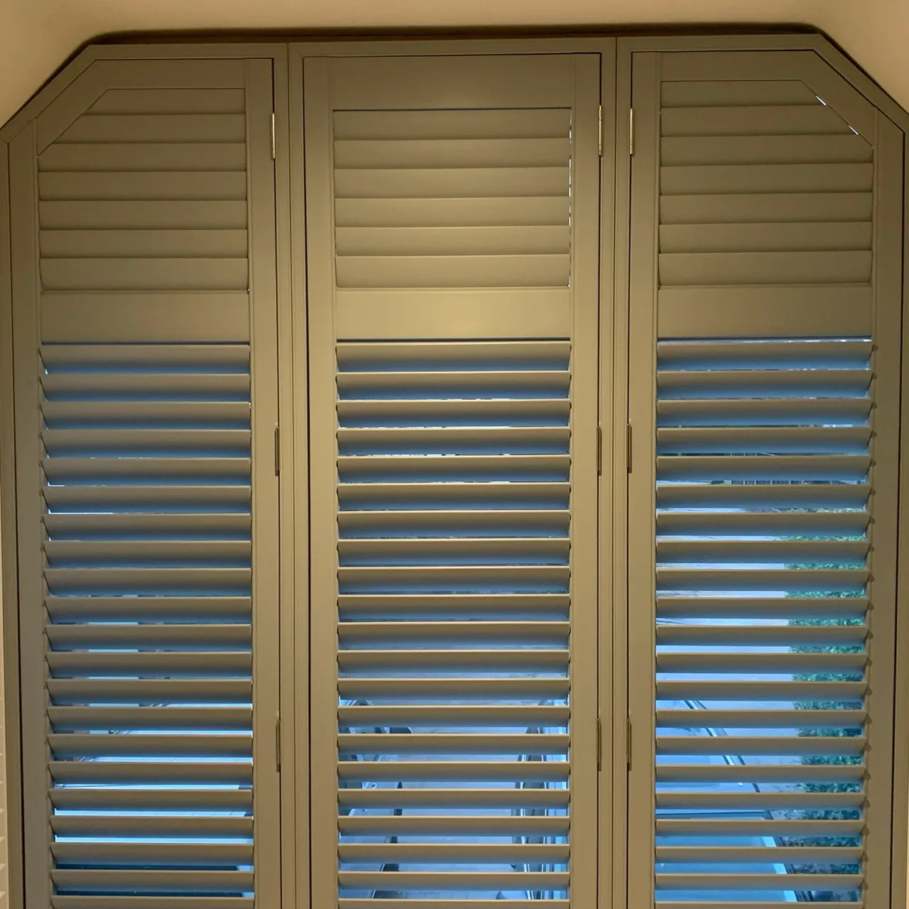 Shutters installation example 4