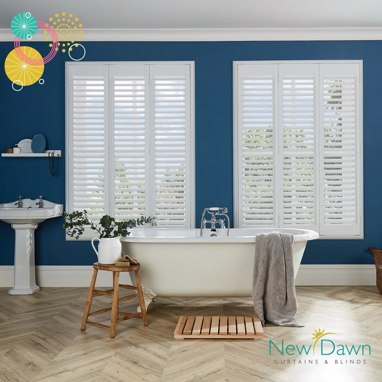 Bespoke blinds or shutters installation by New Dawn Blinds — project 1