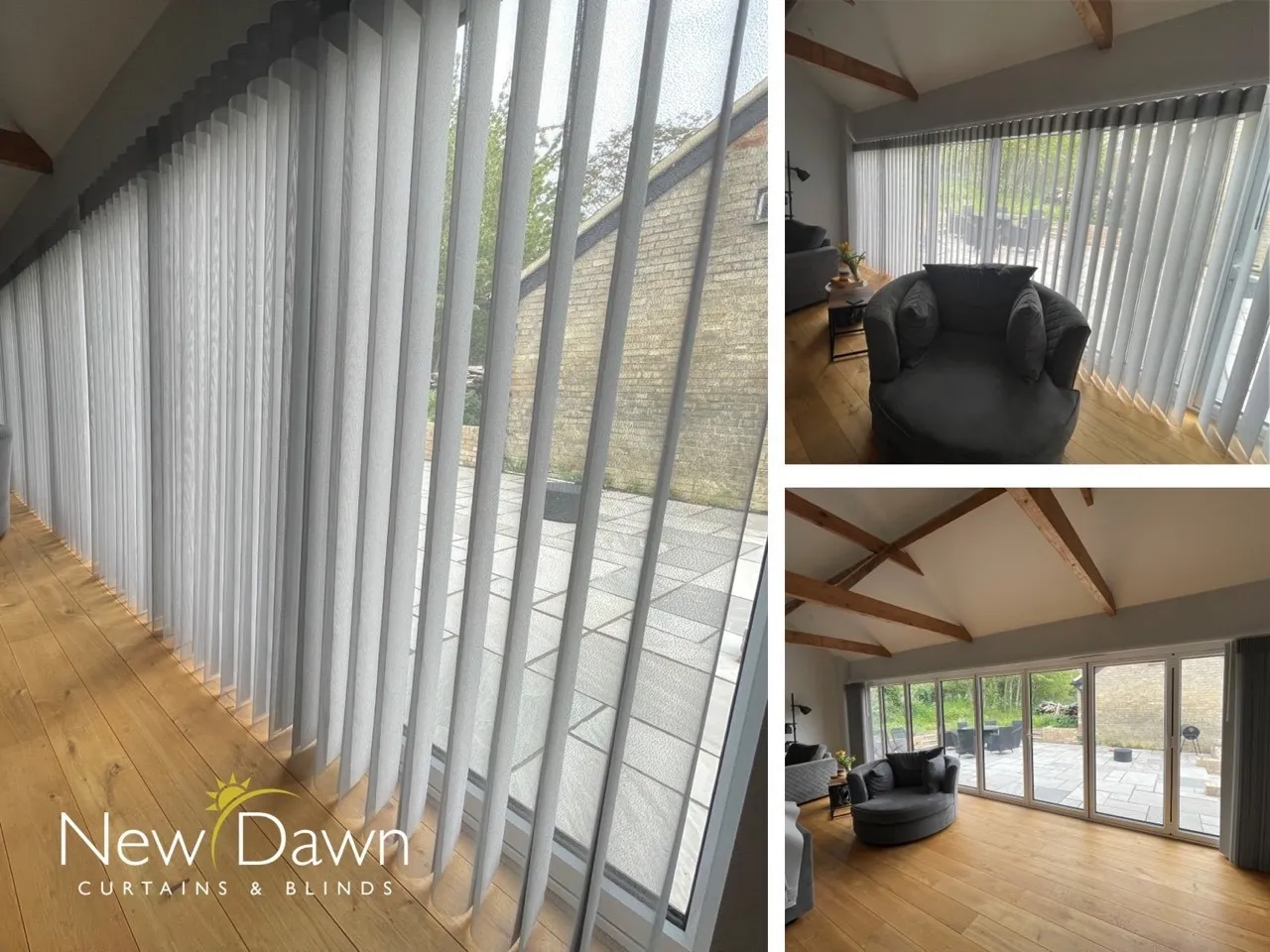 Bespoke blinds or shutters installation by New Dawn Blinds — project 9