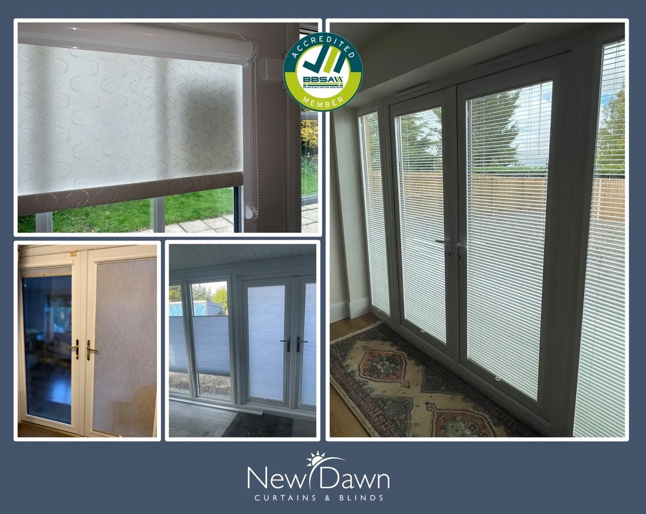 Bespoke blinds or shutters installation by New Dawn Blinds — project 11